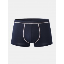 Mens Seamless Underwear U Convex Pouch Cotton Boxers