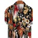 Men's Melted Flower Hawaiian Short Sleeve Shirt