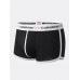 Mens Cotton U Convex Soft Letter Waistband Boxer Underwears