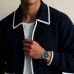 Men's Retro Casual Cable Knit Zipper Sweater Cardigan MTA0964I4TO