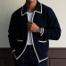 Men's Retro Casual Cable Knit Zipper Sweater Cardigan MTA0964I4TO
